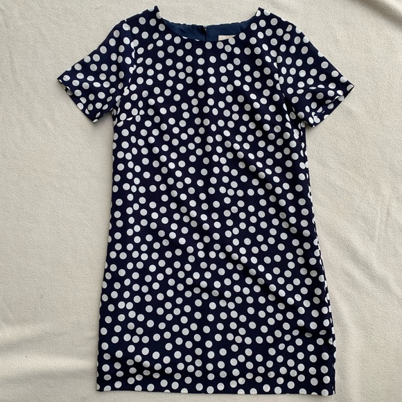J. Crew Dresses & Skirts - J. Crew Scattered Dot shift dress 2P
